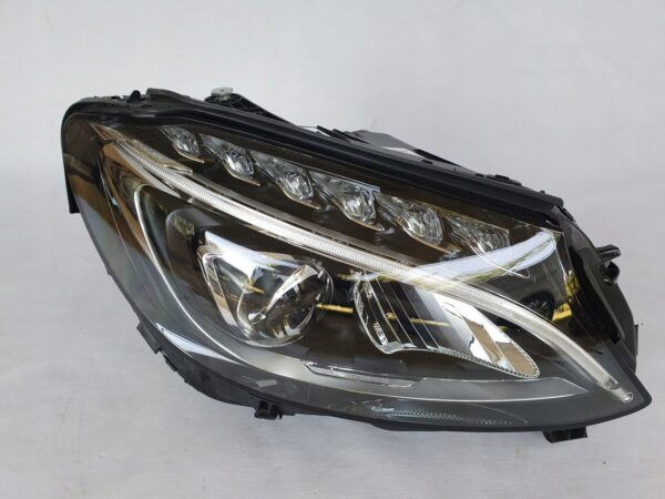 MERCEDES C-CLASS W205 HEAD LAMP, LED,+MOTOR,E-MARKED, LATE MODEL, L1 18-21