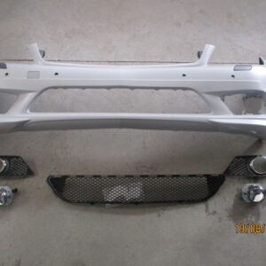 MERCEDES C-CLASS W204 FRONT BUMPER,+BUMPER GRILLE,+WASH COVER,+FOG LAMP,+TOW HITCH COVER,+PDC HOLE COMPLETE, AMG/9PC 07-10