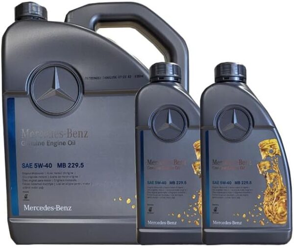 ENGINE OIL 5W40 FULLY SYNTHETIC MERC