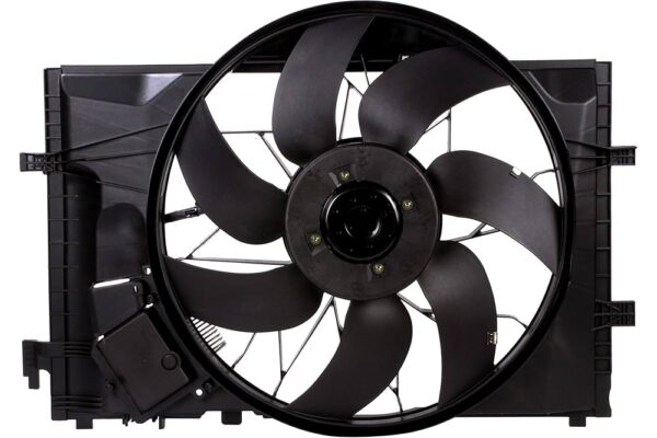 MERCEDES C-CLASS W203 FAN ASSEMBLY, RADIATOR+AIRCONDITION, 180/200/40/80/20D/70D/320D LATE MODEL, 05-06 >CLK W209